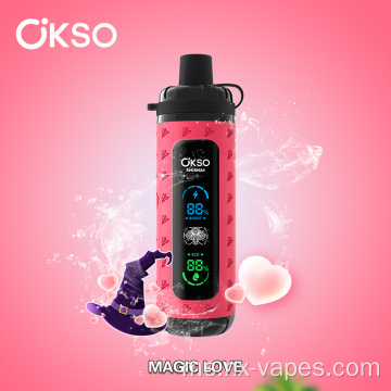 Okso shisha max 40k puff vape pakai buang